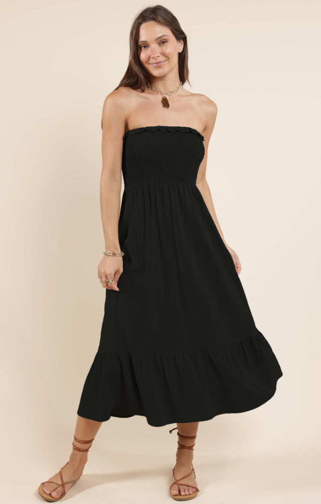 Smocked Tube Dress