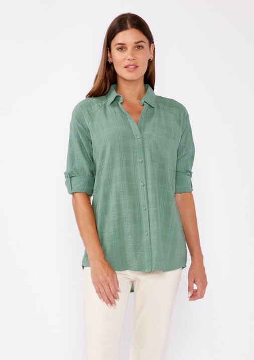 Farrah Button Up