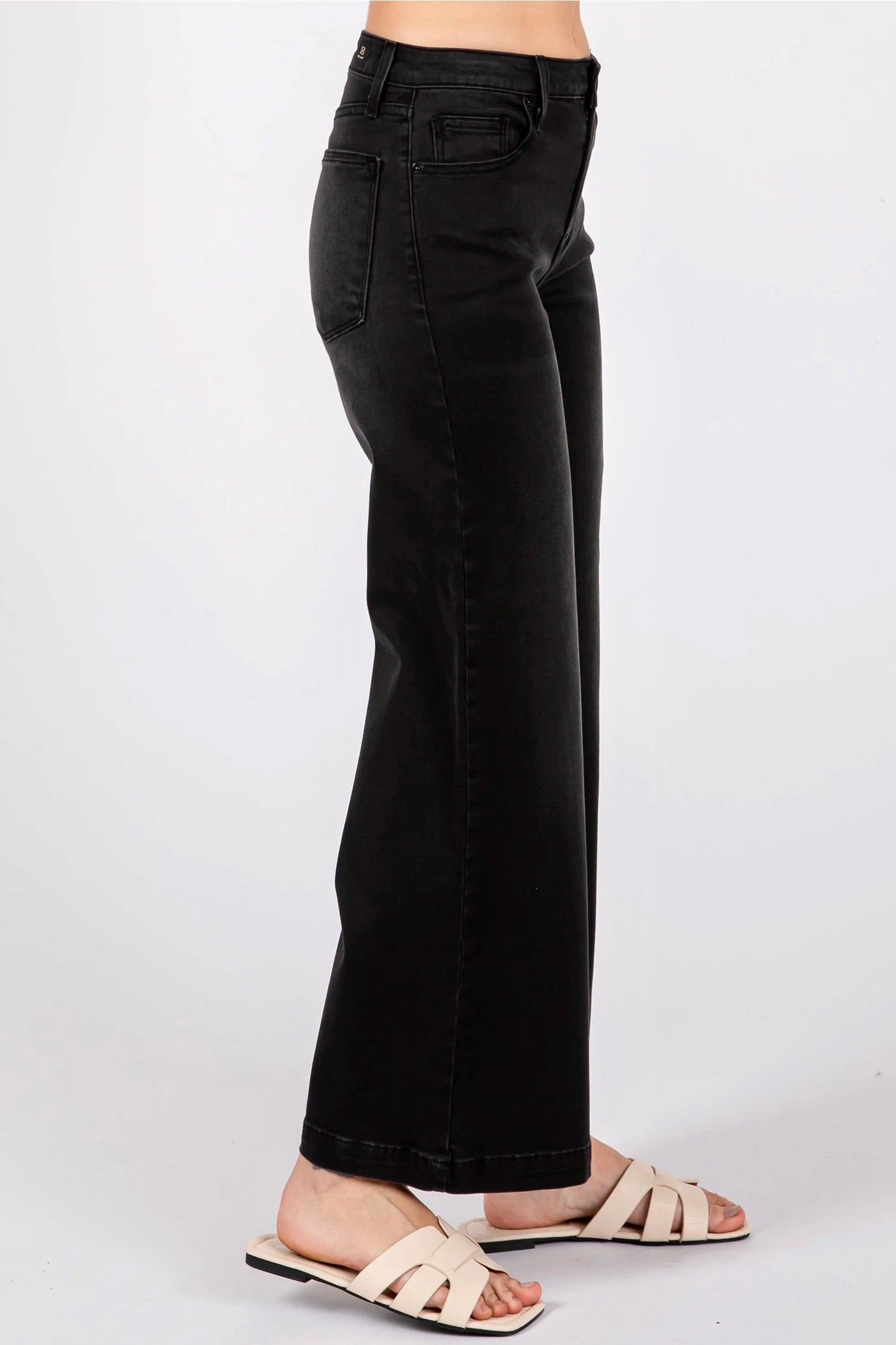 Wide Leg Culotte Jean