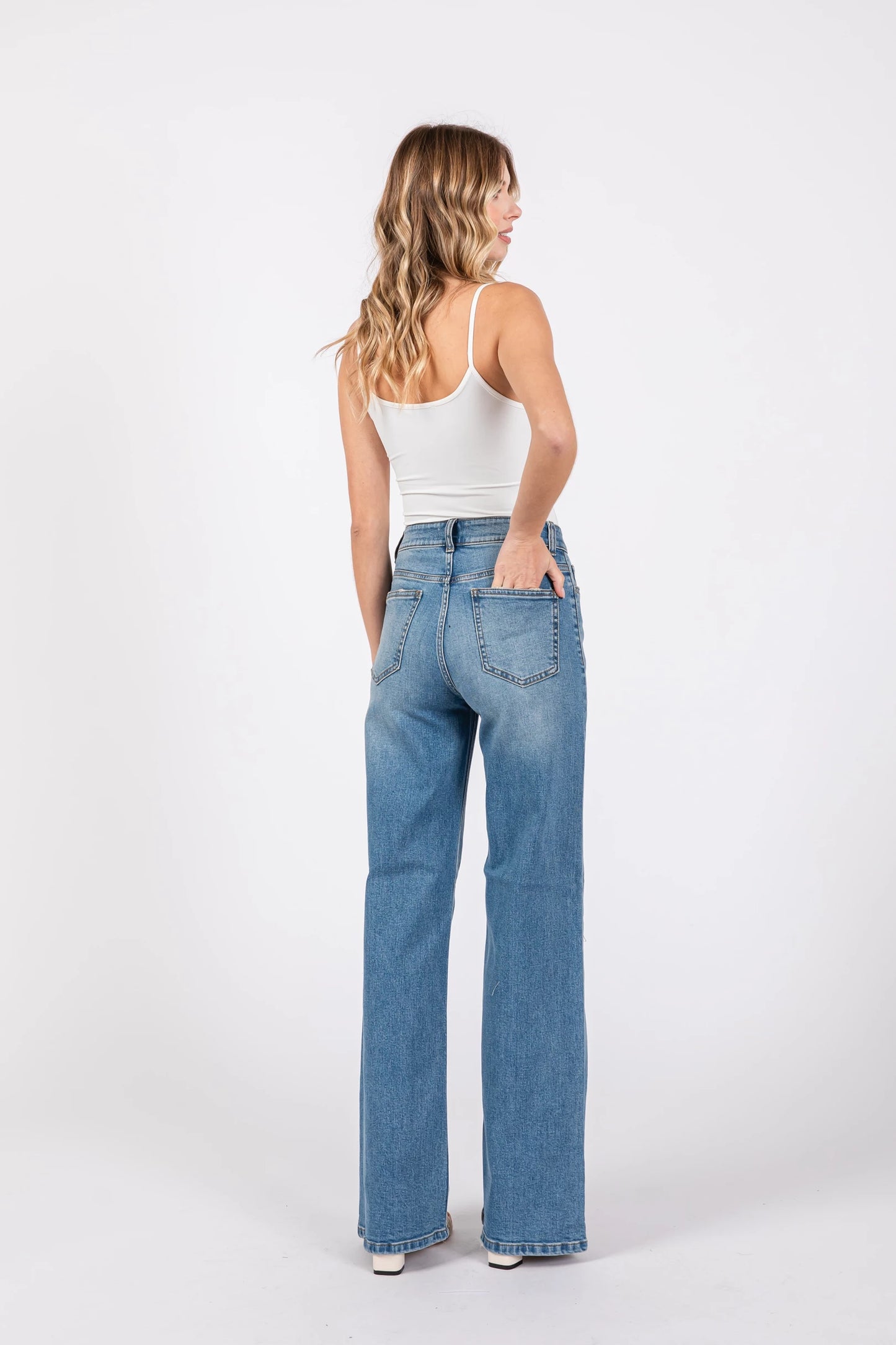 Gia Slouchy Wide Leg Jean