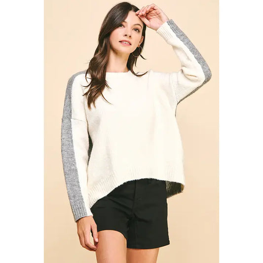 Colorblock Sweater