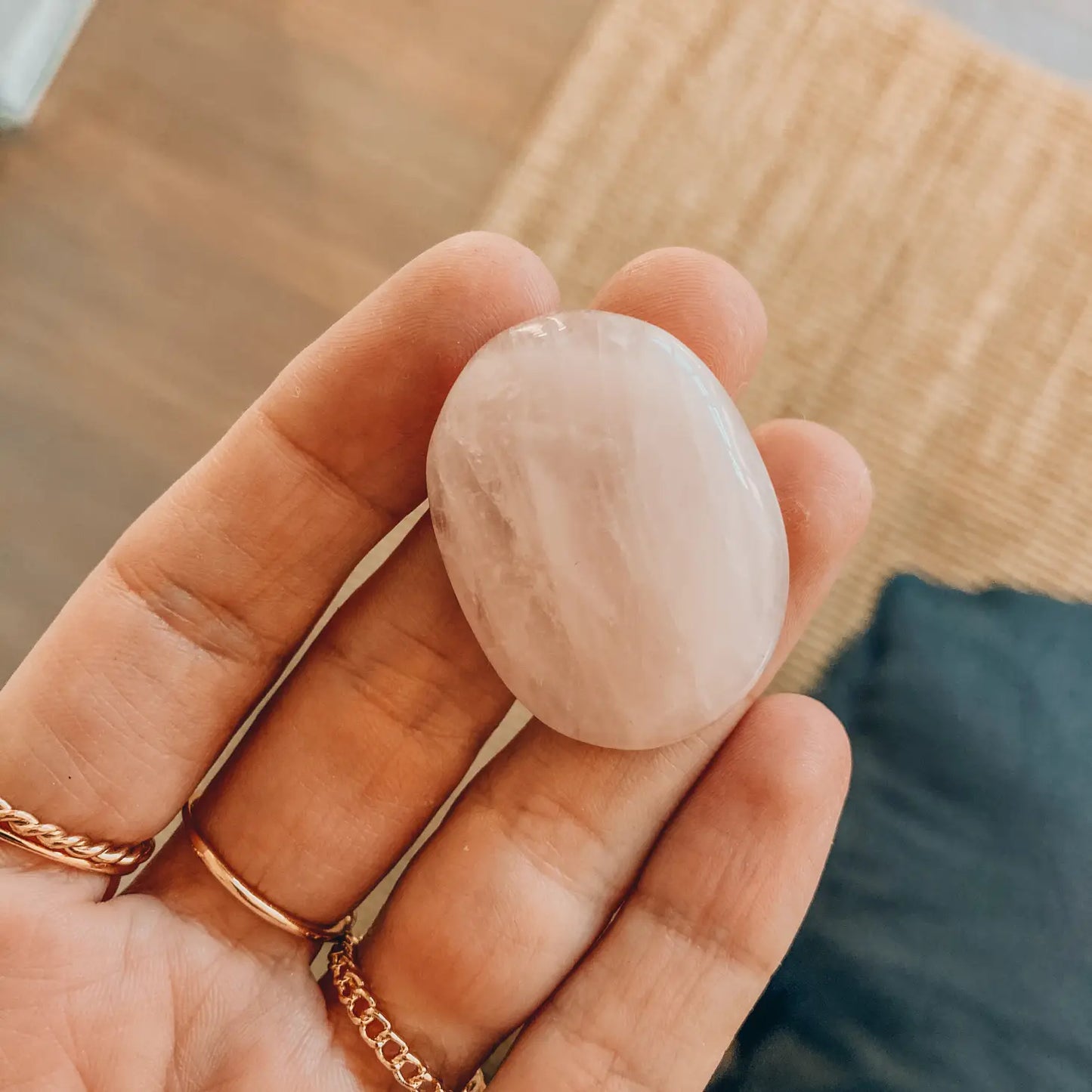 Touch Stone - Rose Quartz