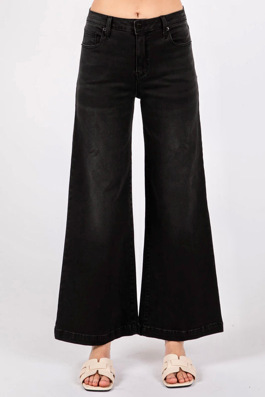 Wide Leg Culotte Jean