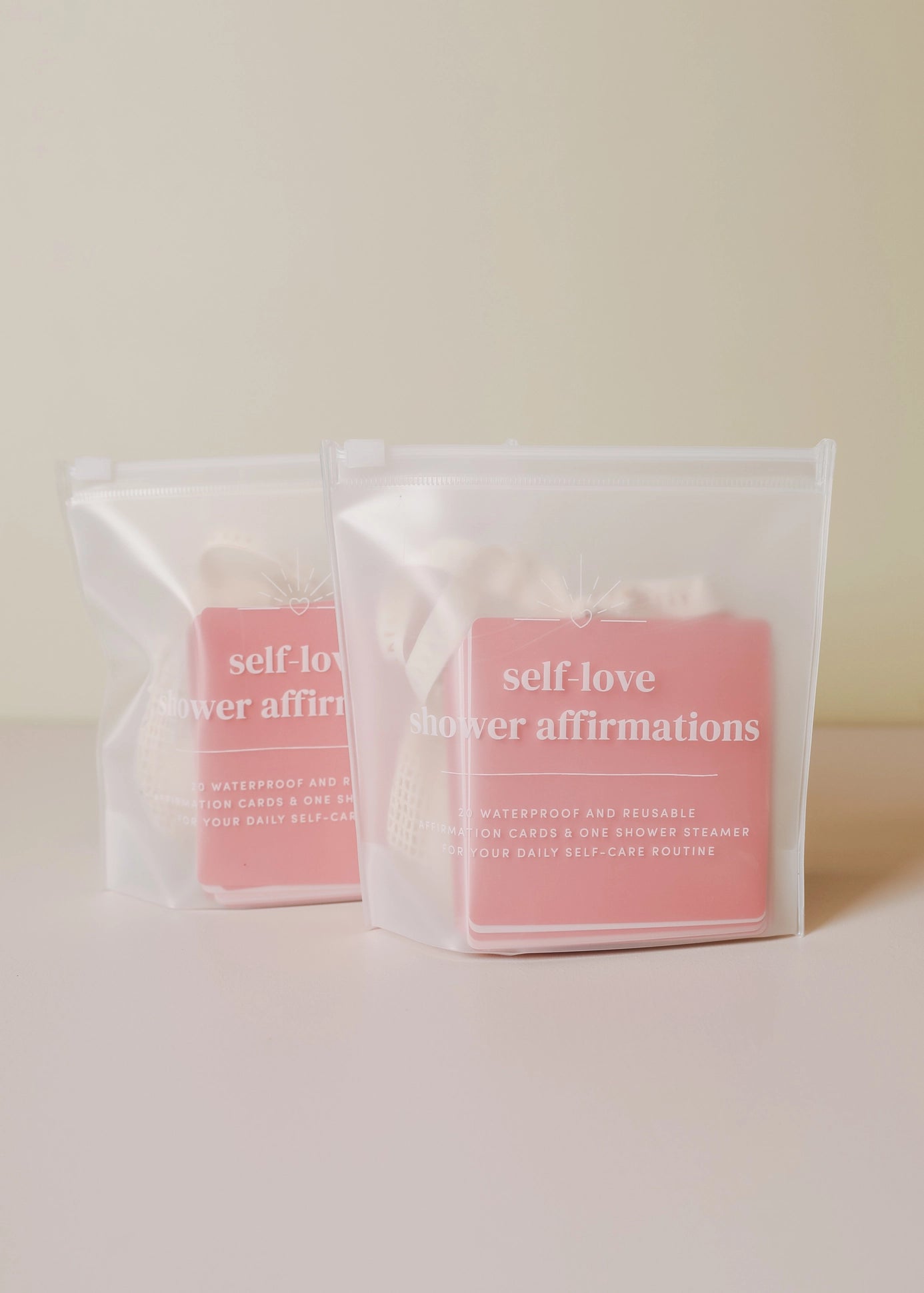 Shower Affirmation Cards - Self-Love