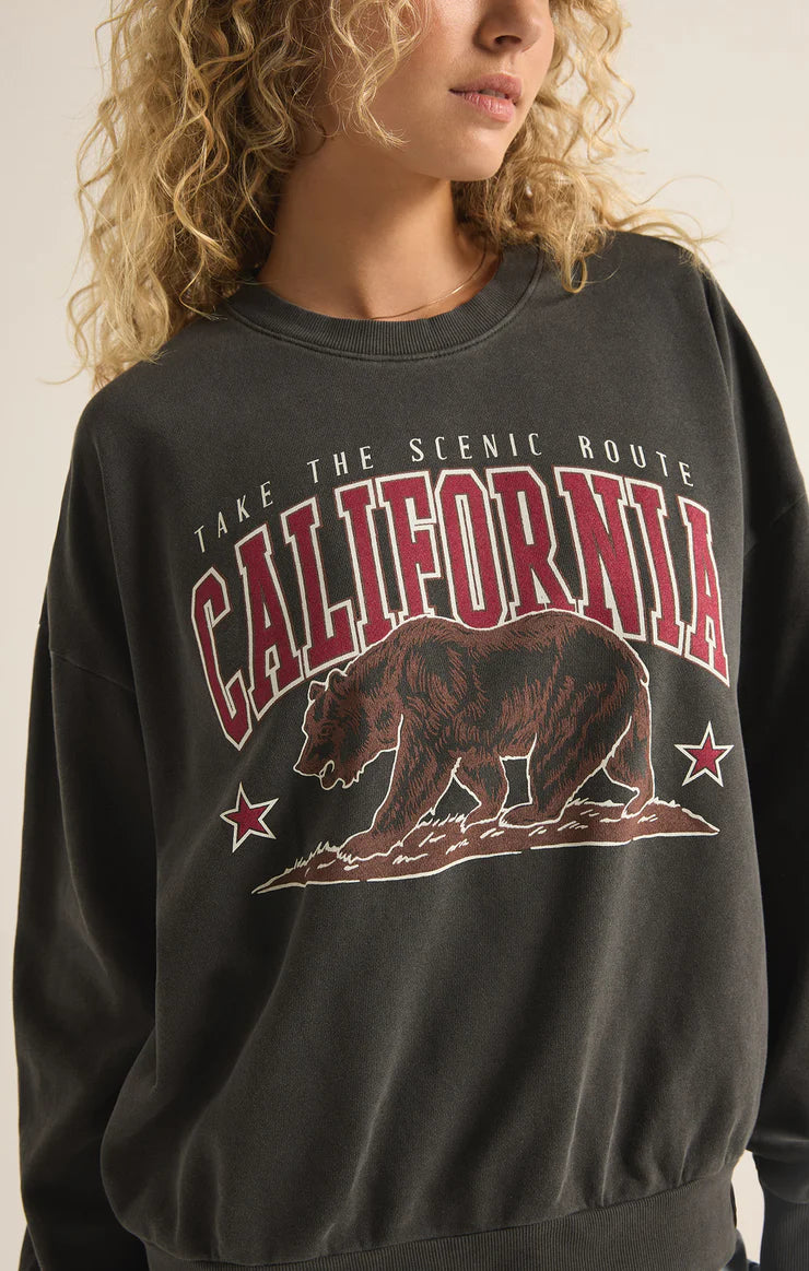 Cali Bear Sunday Sweatshirt