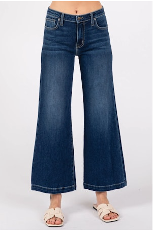 Wide Leg Culotte Jean