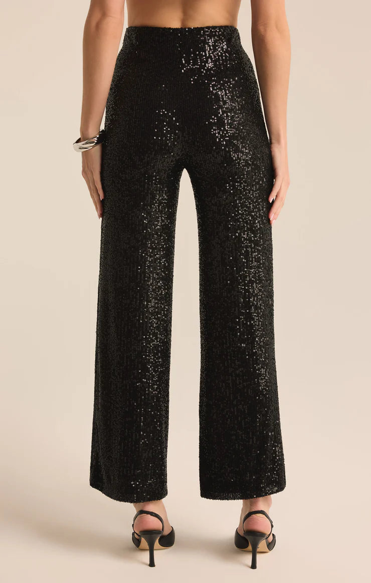 Skylar Sequin Crop Pants