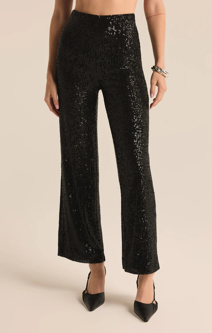 Skylar Sequin Crop Pants