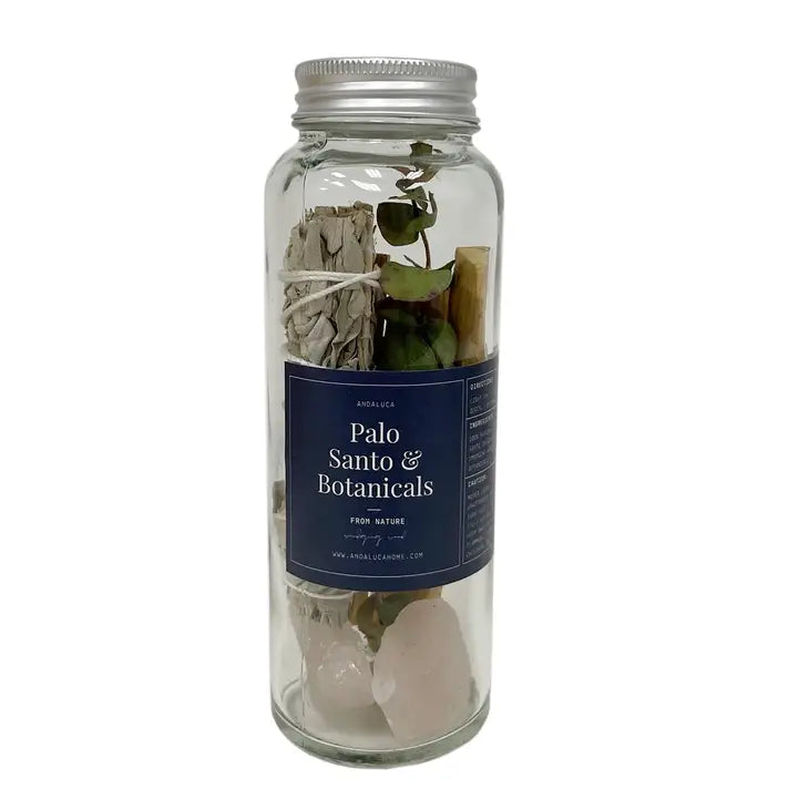 Palo Santo & White Sage Smudging Jar Set