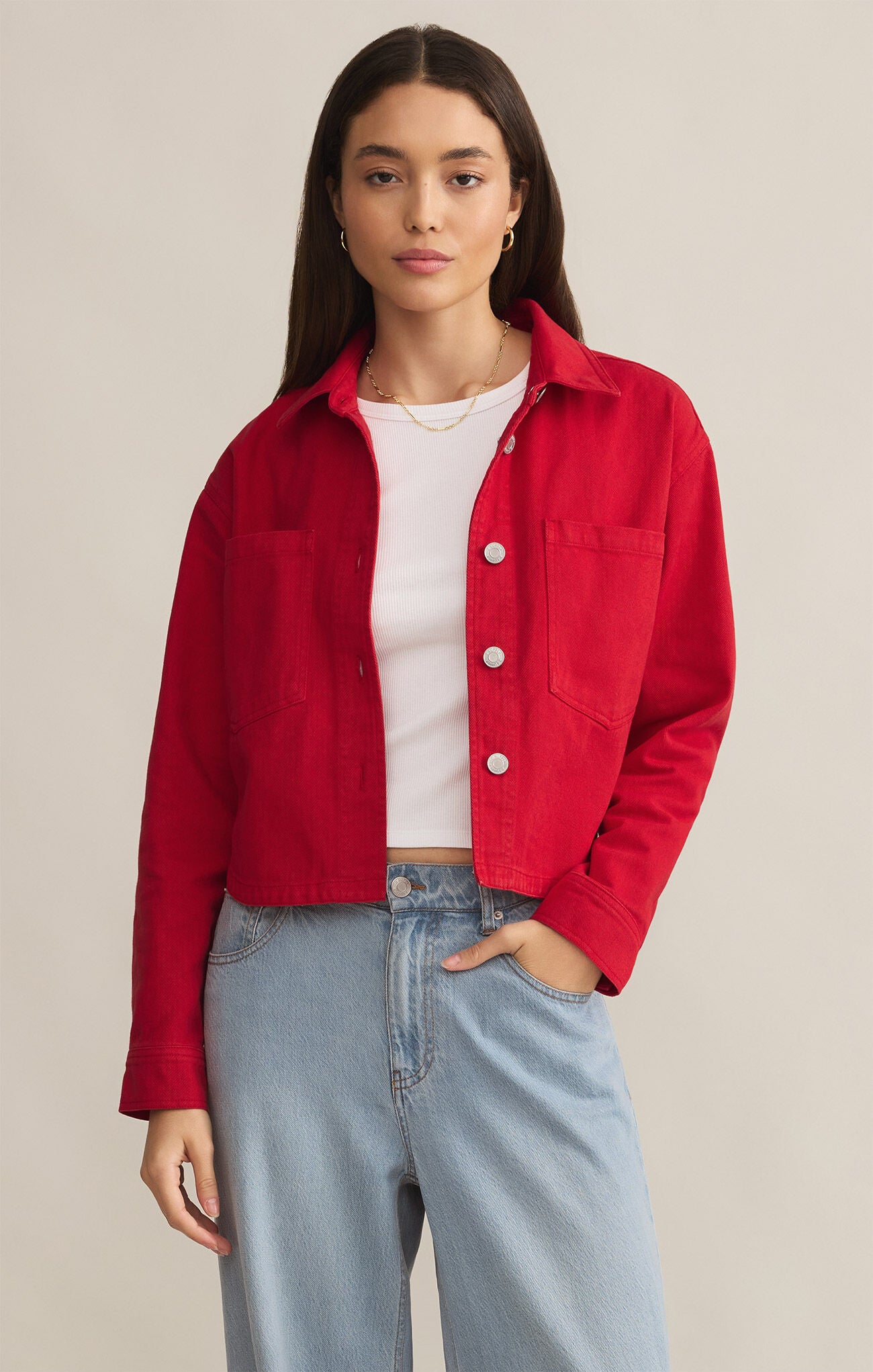 All Day Cropped Jacket